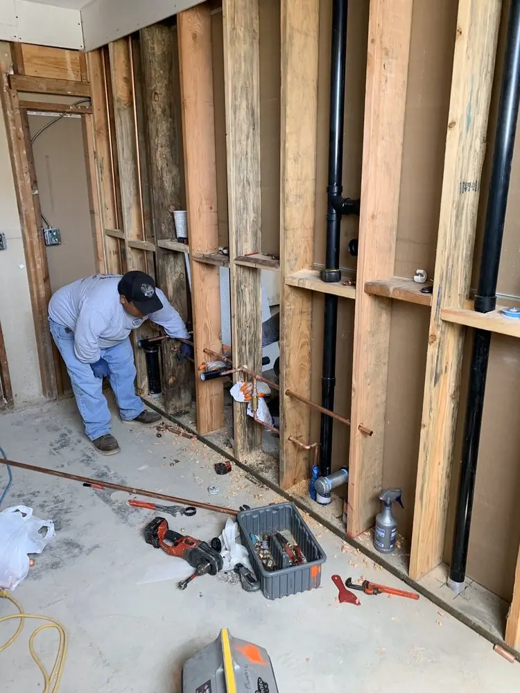 Commercial rough-in plumbing for Water Heater Replacement in Lindbergh - Morosgo